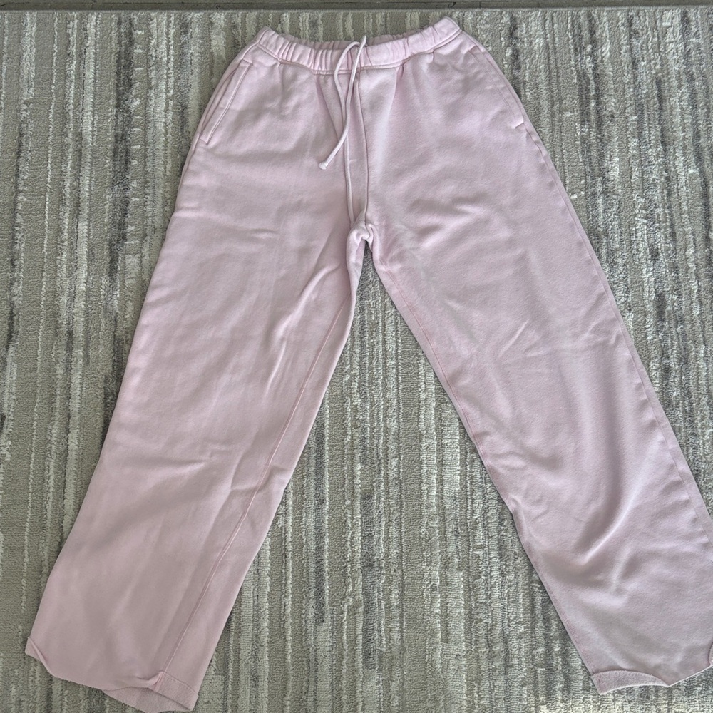 SKIMS Cotton Fleece Classic Straight Leg Pant